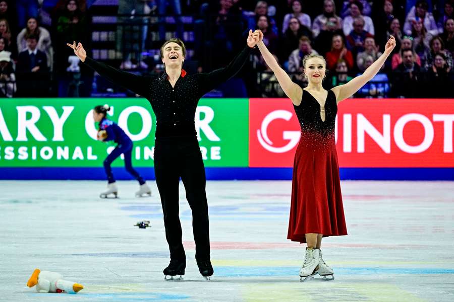 Daniel a Kateřina Mrázkovi skončili na jedenáctém místě.