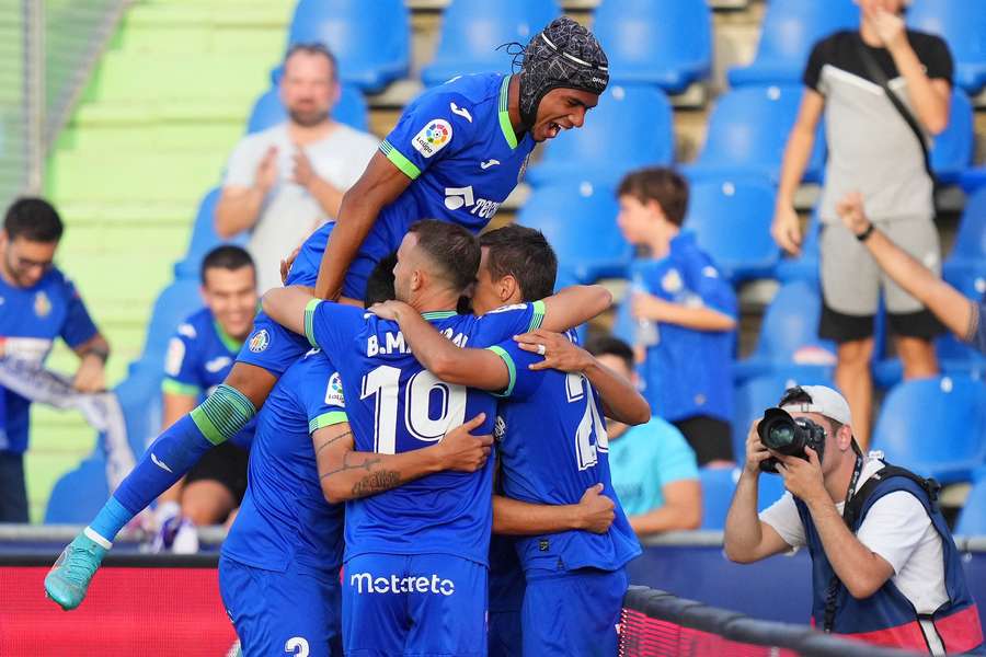 Getafe hold off Real Sociedad fightback for first LaLiga win of campaign