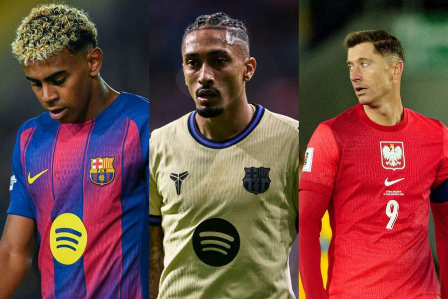 Lamine Yamal, Raphinha și Lewandowski, printre marii absenți care vor rata El Clasico Real Madrid - Barcelona Lamine Yamal, Raphinha și Lewandowski, printre marii absenți care vor rata El Clasico Real Madrid - Barcelona
