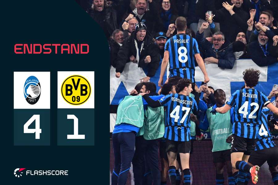 Pasalic bejubelt das Tor zum 3:0. Auch beim 4:1 hatte der Kroate einen entscheidenden Anteil