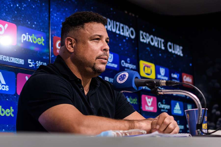 Ronaldo assumiu a SAF do Cruzeiro em janeiro de 2022