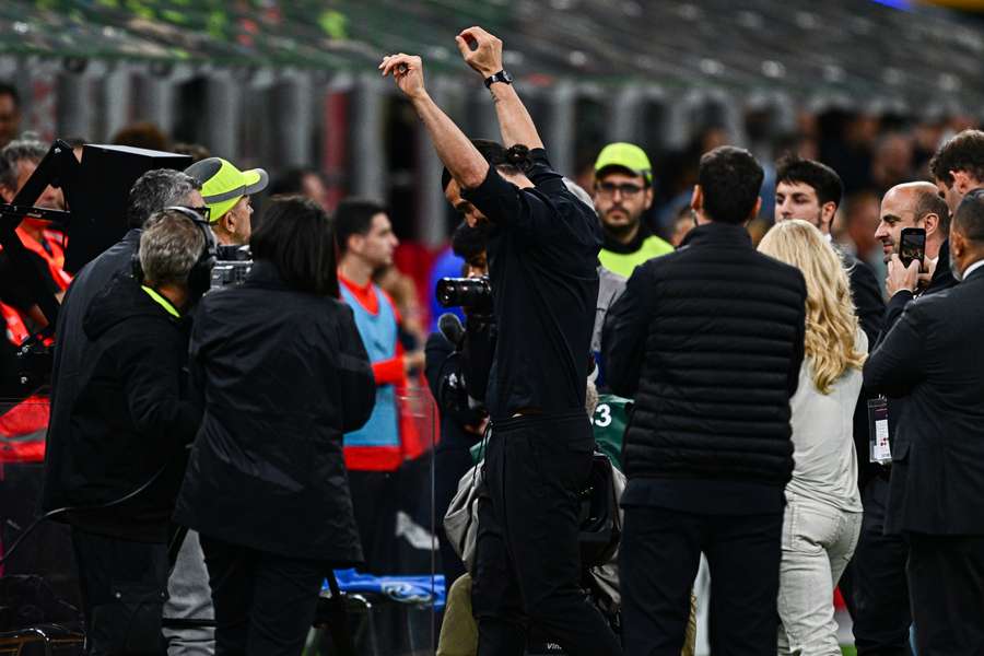 Ibrahimovic no dia da sua despedida