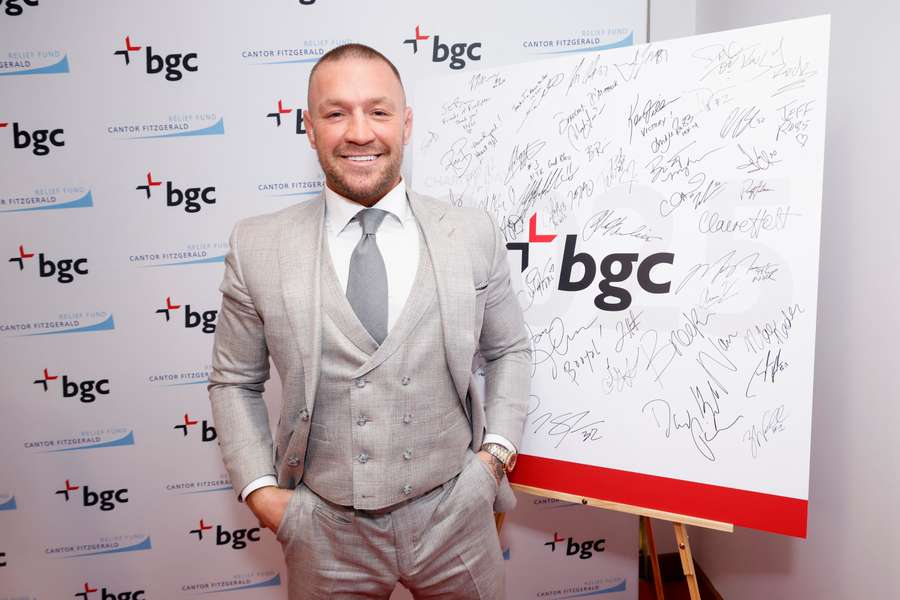McGregor à New York en septembre 2025.
