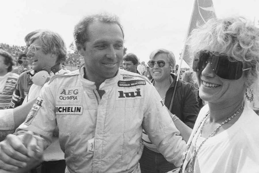 Maas (L) in 1988
