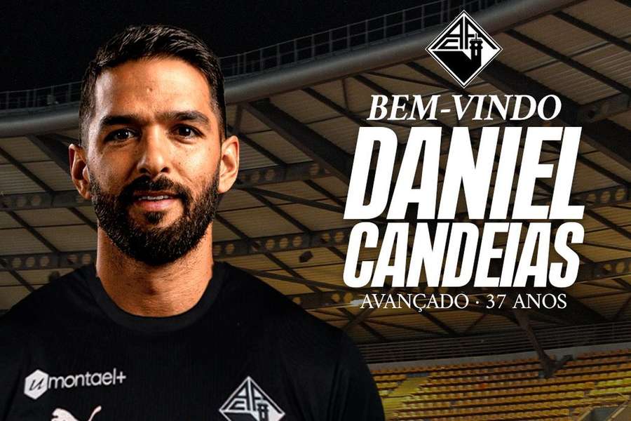 Daniel Candeias apresentado na Académica