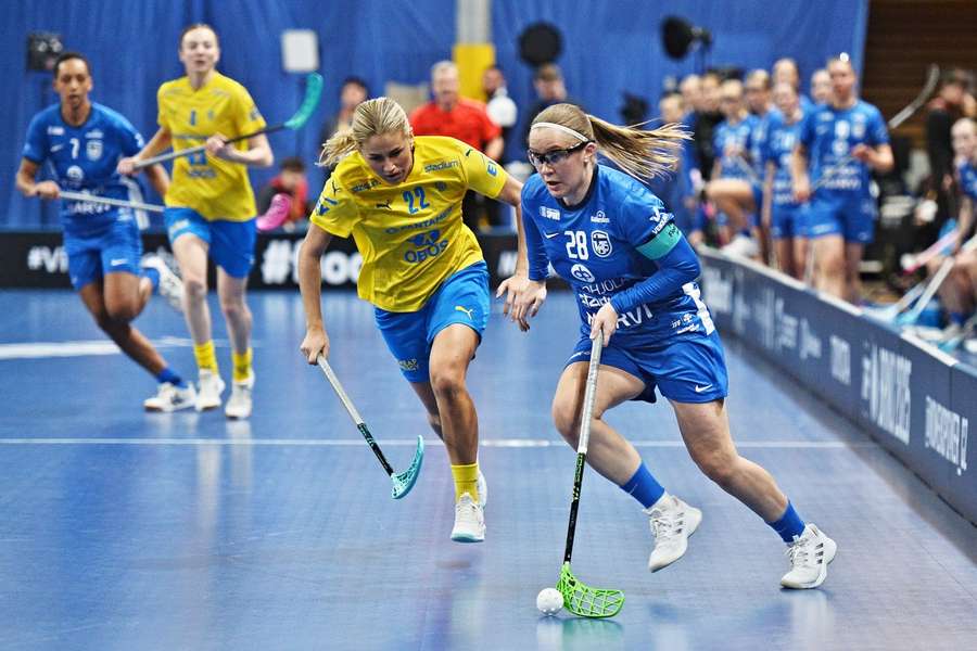 Florbalistky Švédska a Finska se rozešly smírně.