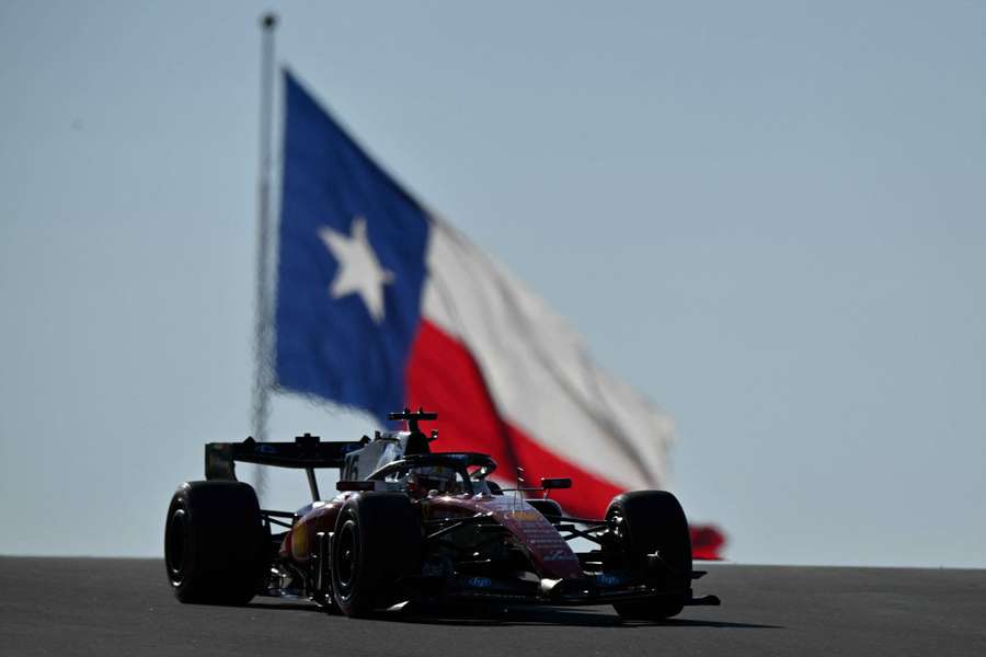Ferrari's Charles Leclerc during practice Ferrari's Charles Leclerc during practice