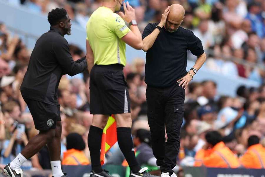 Guardiola admite que o Man City não conseguiu lidar com a pressão do Tottenham