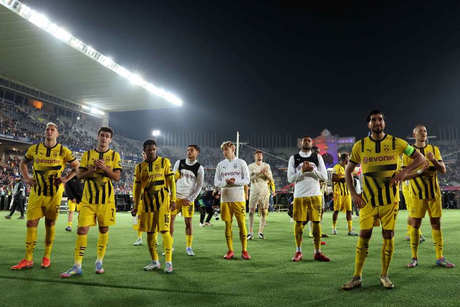El Dortmund después de la derrota en Barcelona