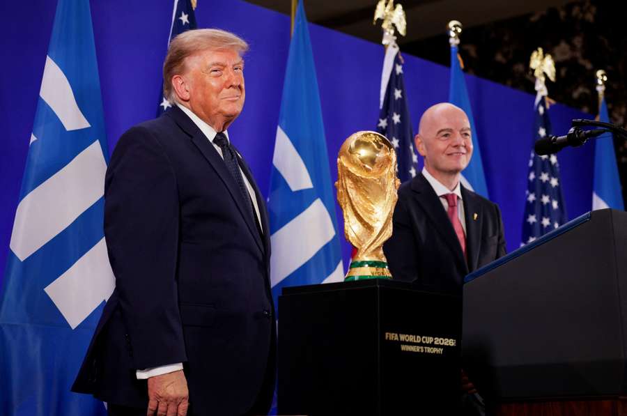 Trump e Infantino Trump e Infantino