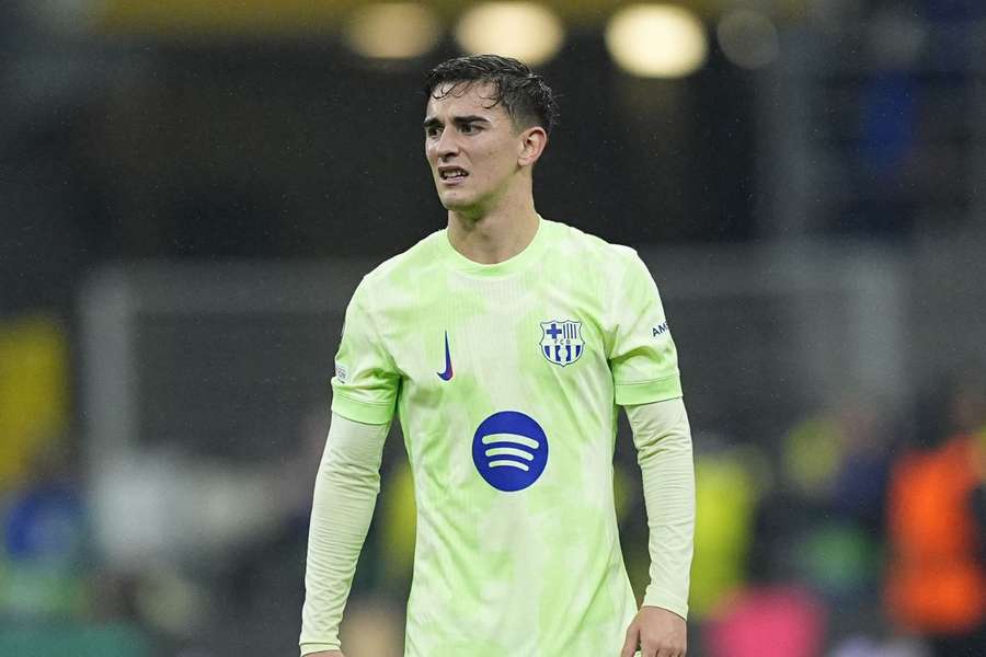 Gavi desabafou no Instagram sobre a eliminação do Barça