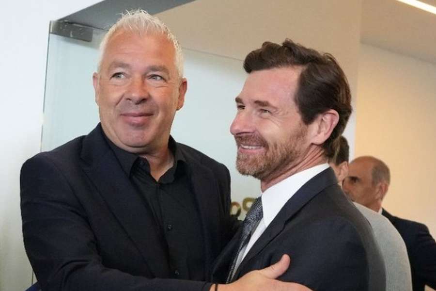 Villas-Boas junto a Jorge Costa