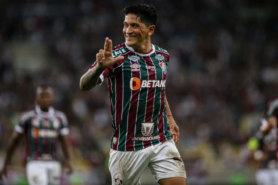 Cano já marcou 129 gols no futebol brasileiro desde sua chegada em 2020