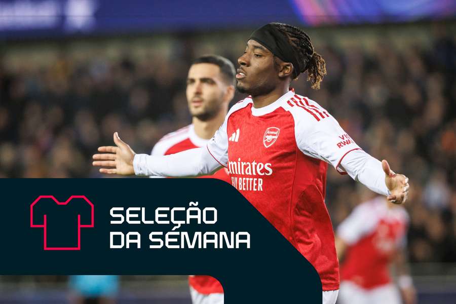 Madueke foi destaque pelo Arsenal Madueke foi destaque pelo Arsenal