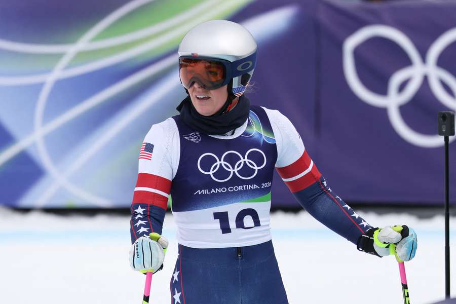 Lindsey Vonn of the United States during training