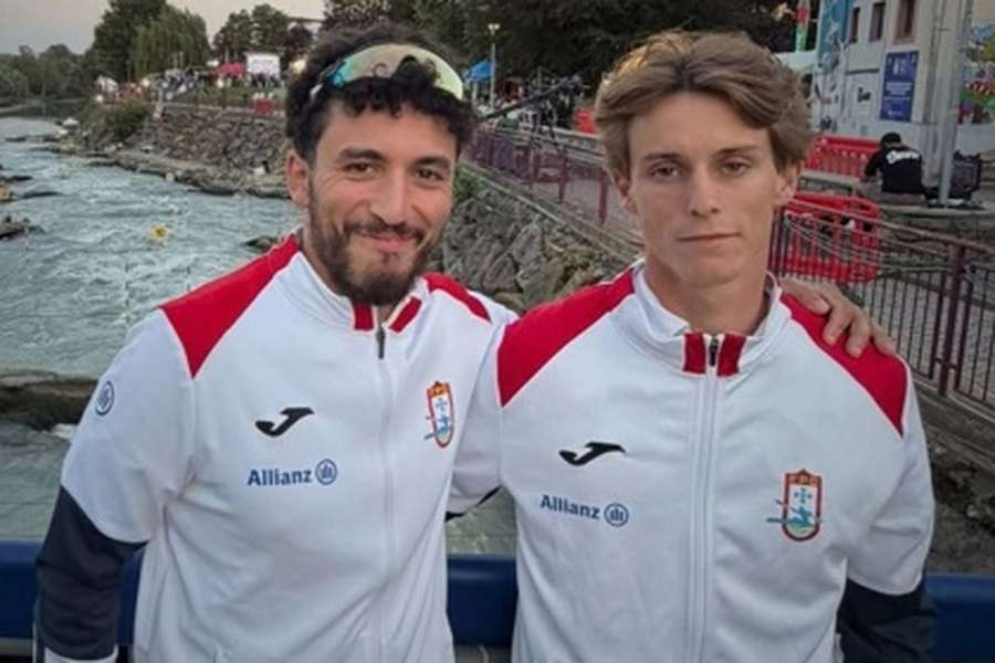 Lucas Jacob e Frederico Alvarenga em ação Lucas Jacob e Frederico Alvarenga em ação