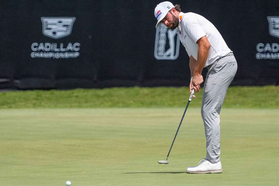 Young in action at the Cadillac Championship