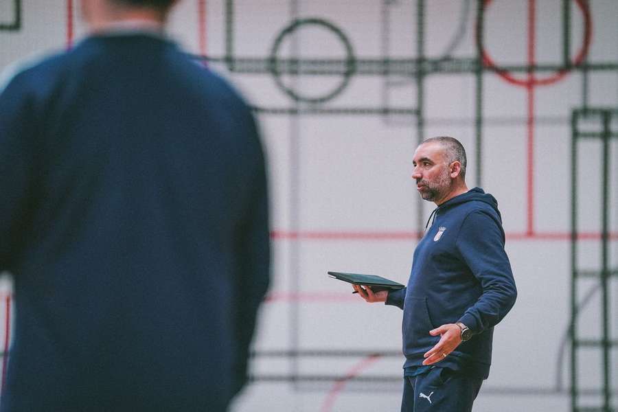 Joel Rocha, treinador do SC Braga