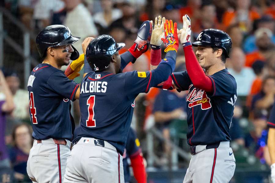 The Atlanta Braves are NL East champions for the seventh time in nine years. The Atlanta Braves are NL East champions for the seventh time in nine years.