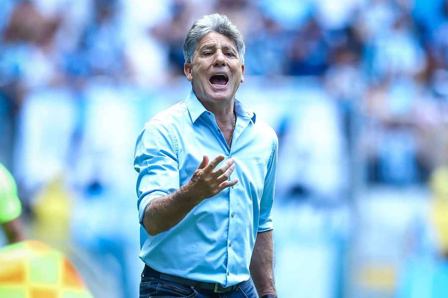 Renato Gaúcho, treinador do Grémio