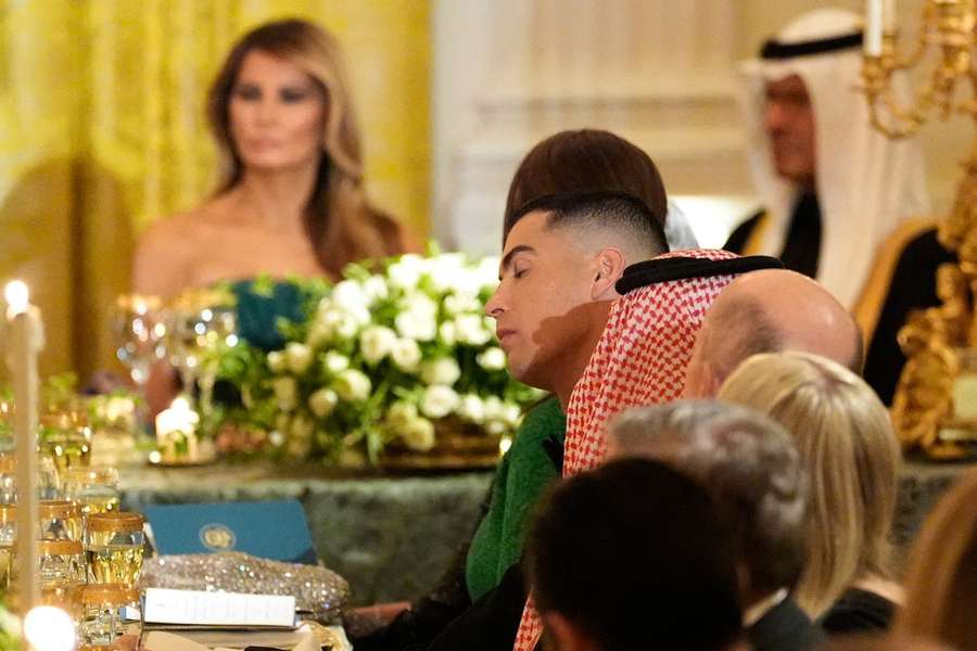 Cristiano Ronaldo na Casa Branca Cristiano Ronaldo na Casa Branca