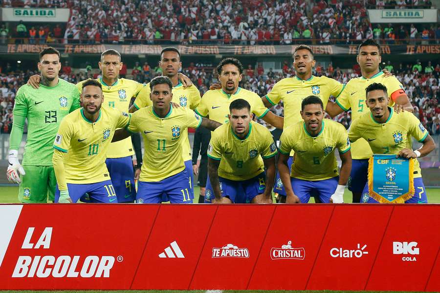 Brasil teve atuação regular contra o Peru