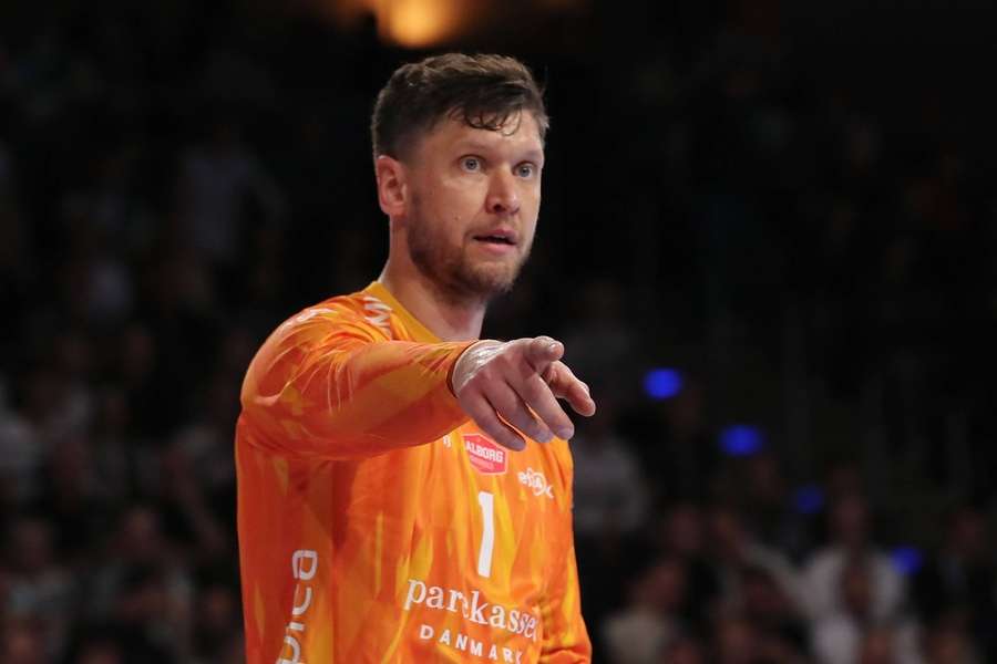 Landin played a major part in securing the first leg win for Aalborg 
