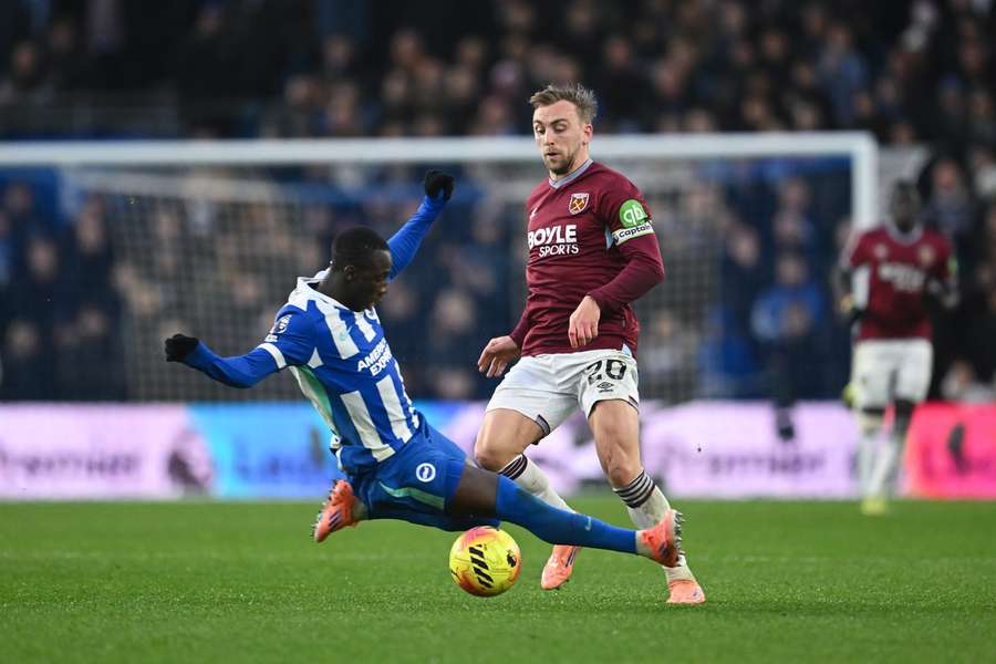 Brighton a West Ham si body rozdelili.