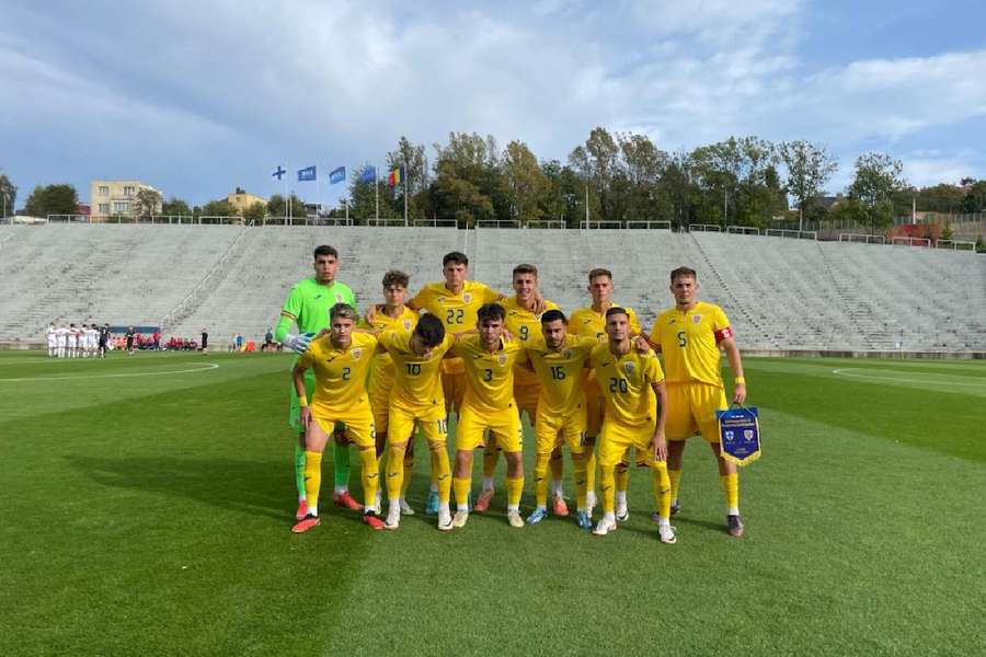 România a debutat cu o remiză cu Finlanda, în preliminariile Campionatului European Under-19