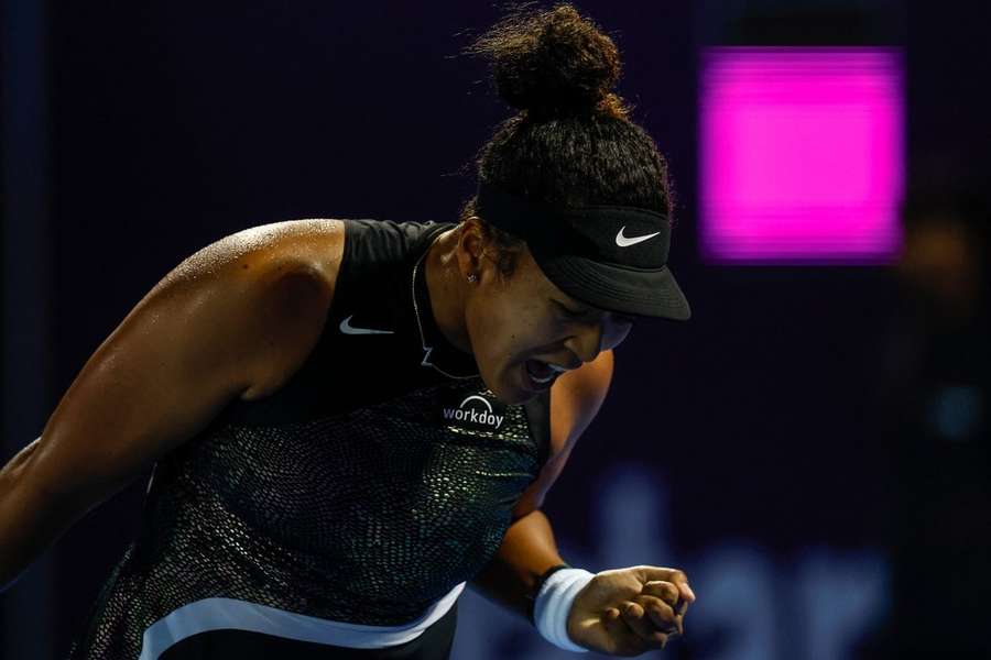 Naomi Osaka à Doha.