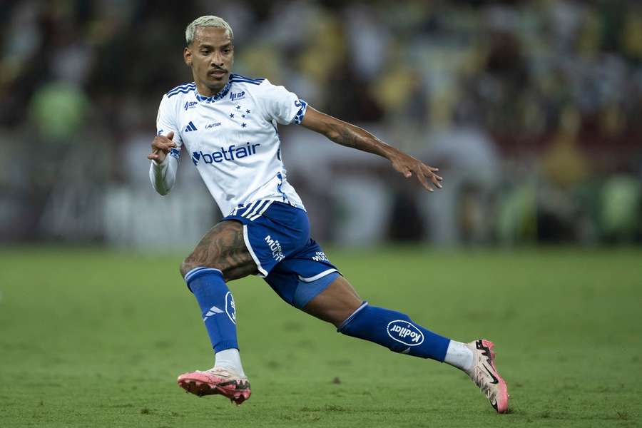 Matheus Pereira leva nove golos e 13 assistências pelo Cruzeiro