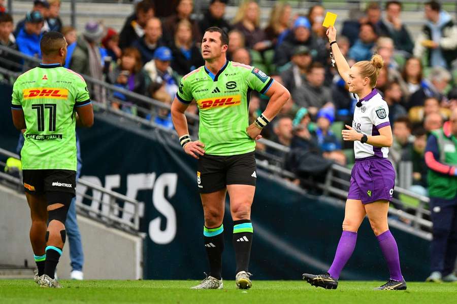 The Stormers received three cards in their semi-final defeat The Stormers received three cards in their semi-final defeat