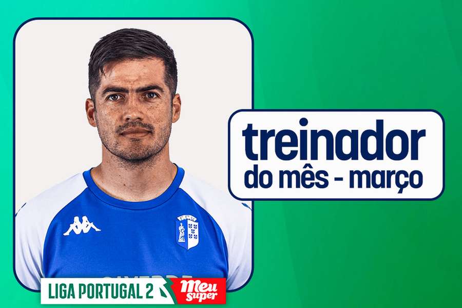 Ronald Molina, treinador do Vizela, eleito melhor do mês de março