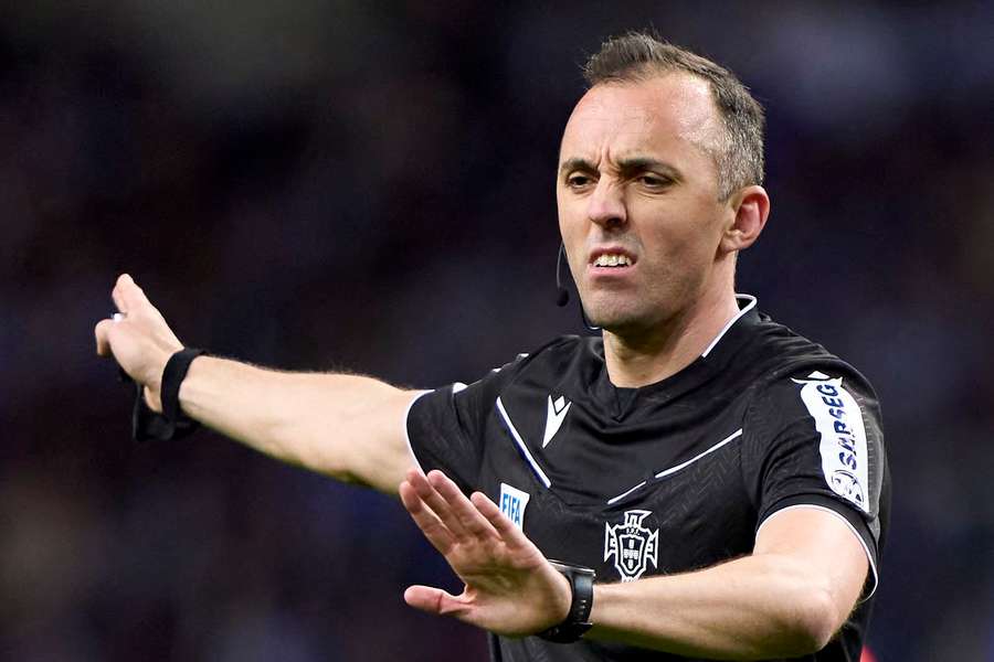 João Pinheiro em ação num jogo da Liga