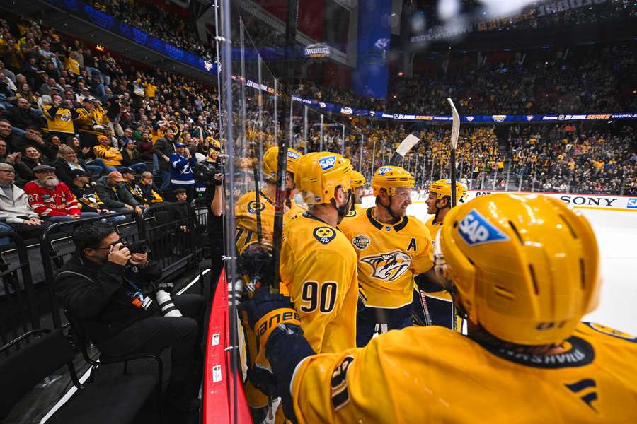 The Nashville Predators were victorious in the NHL on Friday, beating the Pittsburgh Penguins. The Nashville Predators were victorious in the NHL on Friday, beating the Pittsburgh Penguins.