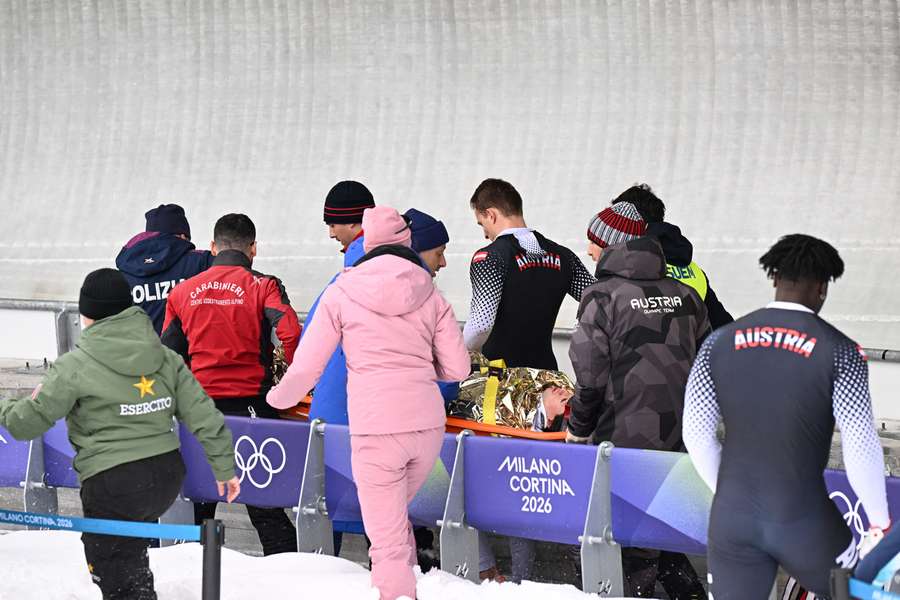 Le bobsleigh autrichien ce samedi.