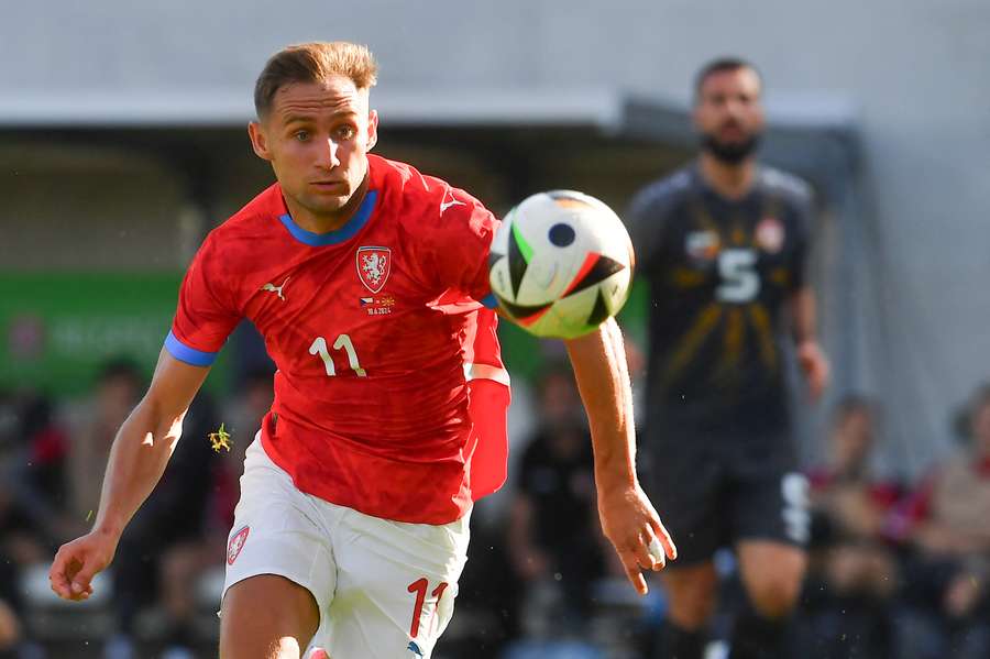 Jan Kuchta in action for the Czech Republic