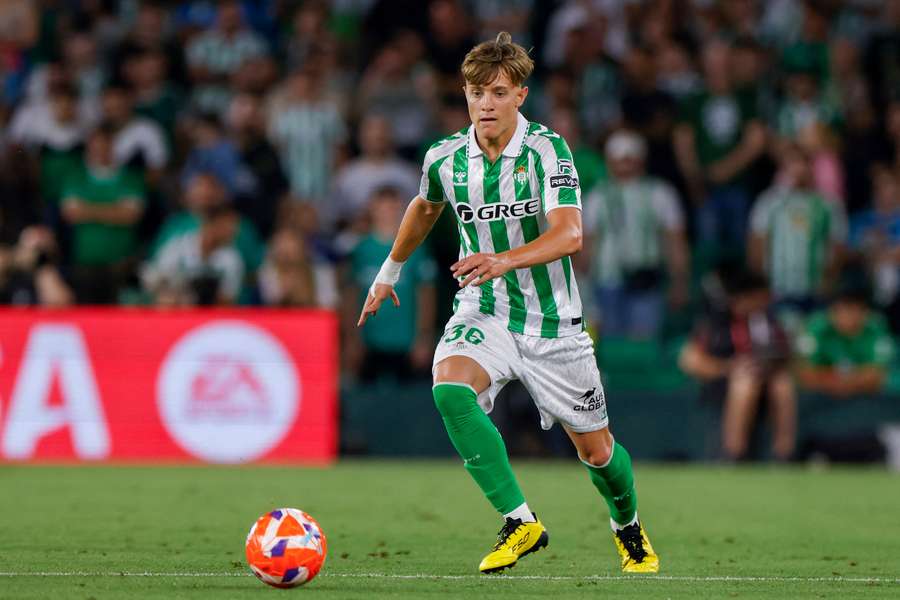 Jesus Rodriguez avec le Betis en Liga.