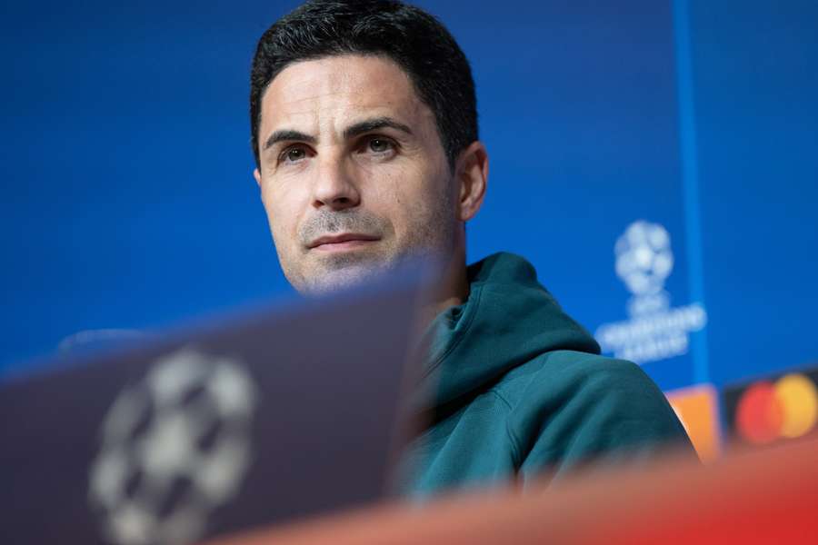 Mikel Arteta has urged Arsenal to shake off a blow to their Premier League title challenge against Bayern Munich