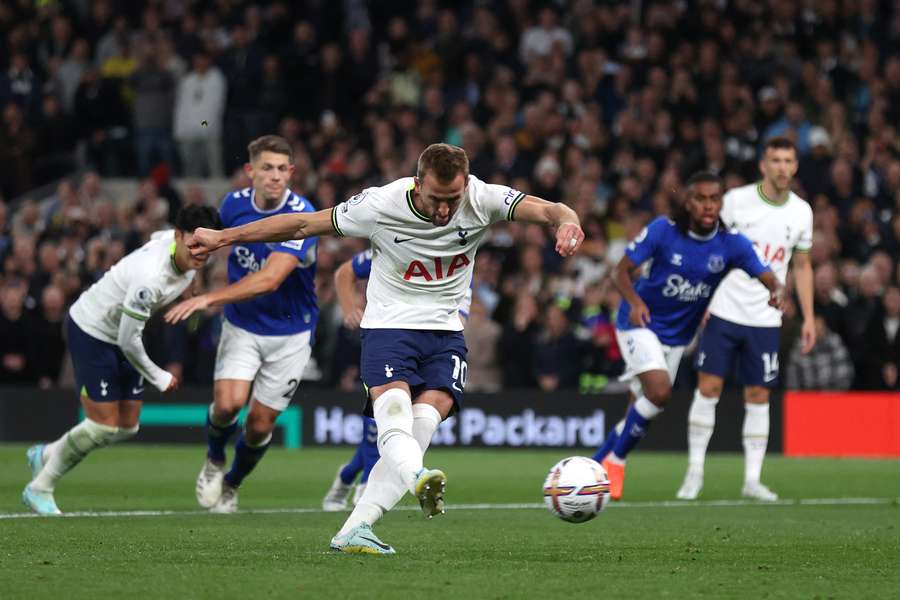 Harry Kane scored the first goal of the game