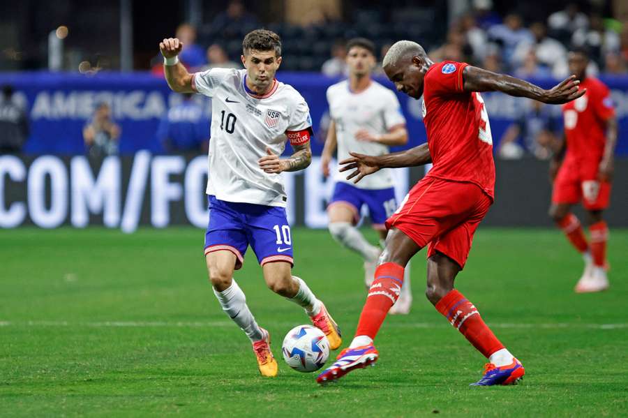 Panamá e Estados Unidos fizeram um jogo agitado em Atlanta