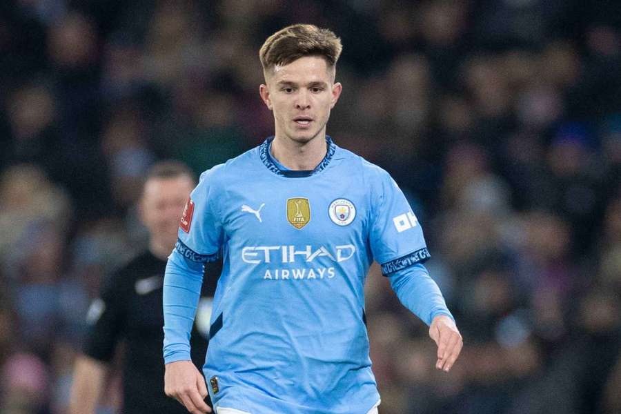 James McAtee jugador del Manchester City