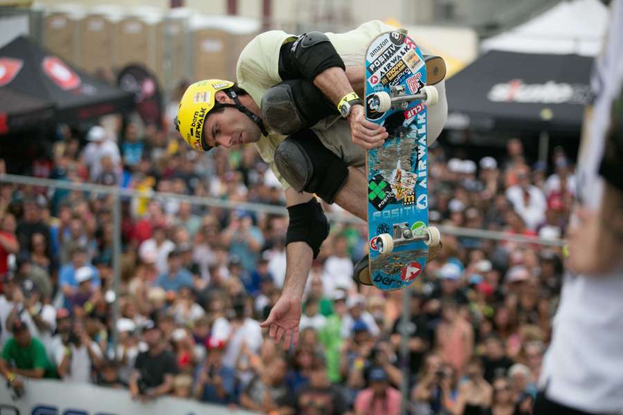 Andy Macdonalds Geschichte verzauberte die Zuschauer beim olympischen Skateboard-Wettbewerb.