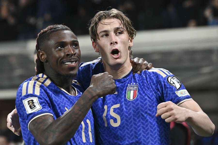 A Itália venceu a Irlanda do Norte na última fase da repescagem