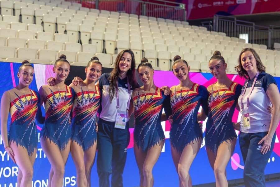 Equipo español de gimnasia rítmica