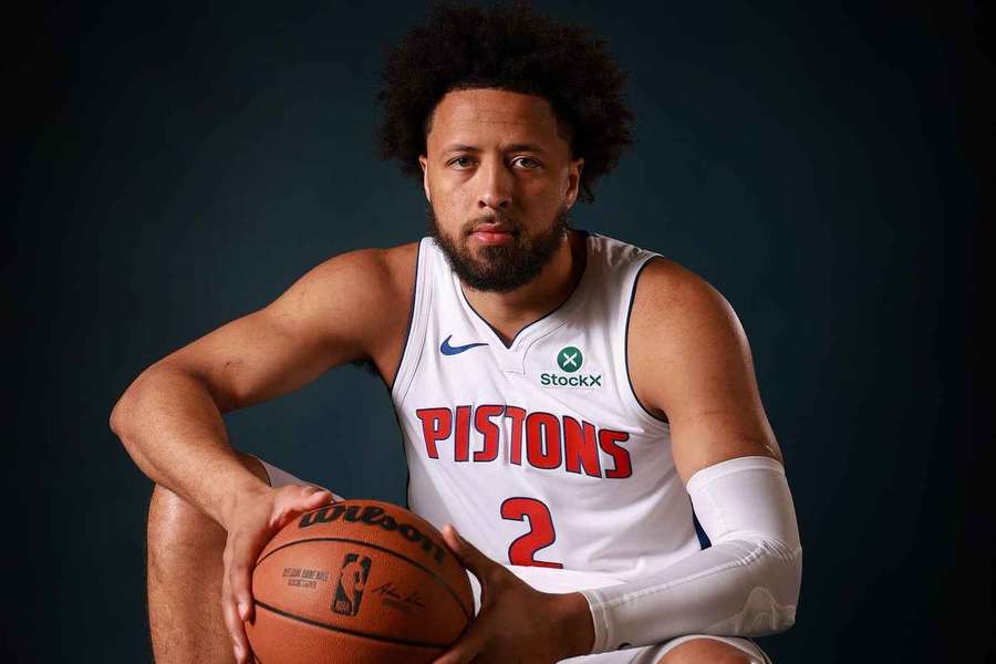 Cade Cunningham during media day