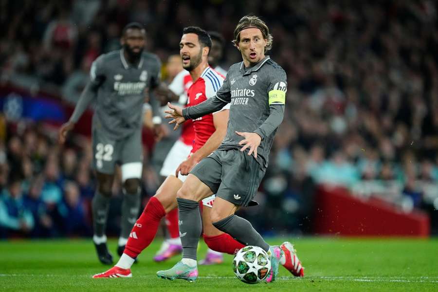 Luka Modric es más un suplente de impacto estos días para el Real Madrid. Luka Modric es más un suplente de impacto estos días para el Real Madrid.
