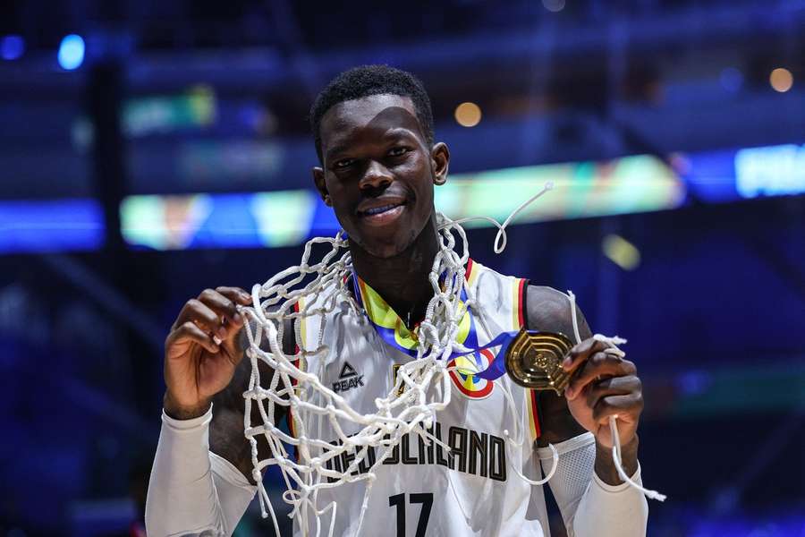 Dennis Schröder, nejužitečnější hráč basketbalového MS 2023.