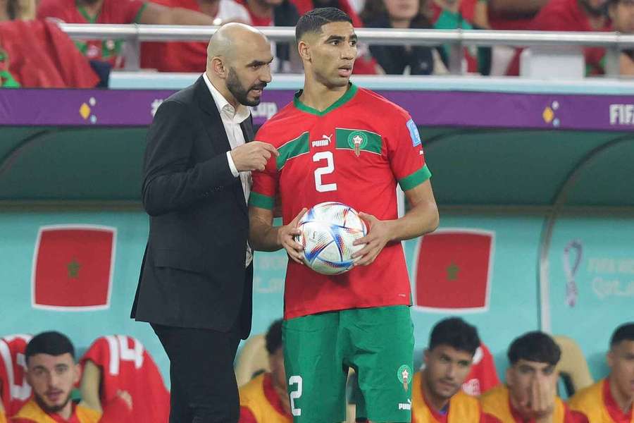 Regragui a Hakimi boli lídrami tímu.