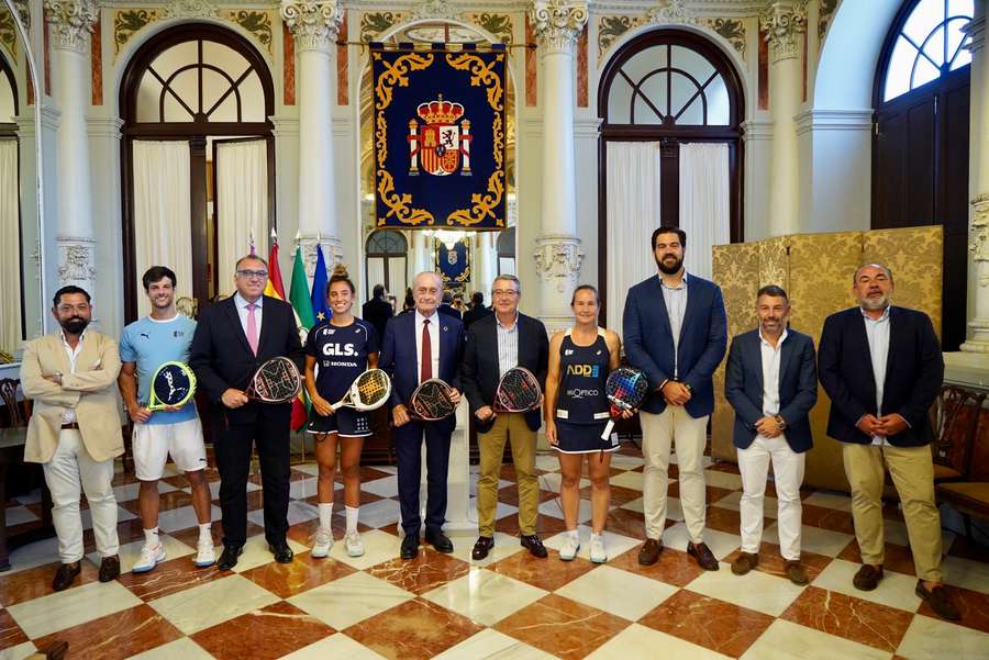 Presentación del Málaga Open 1000 del World Padel Tour